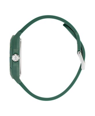 Unisex Analog Green Resin Watch, 41mm
