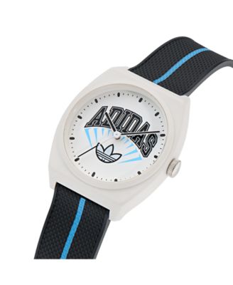 Unisex Analog Black Resin Watch, 38mm