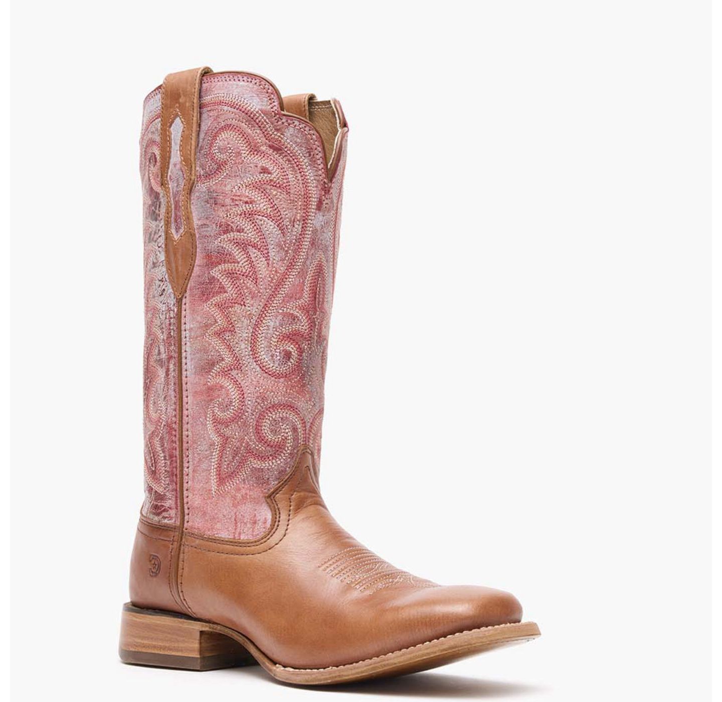 Женские ботинки Durango Arena Pro Tawny English Rose Western Boot, цвет: Розовый — фото 6