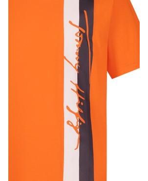 Toddler and Little Boys Knock Out Script Short Sleeve T-Shirt