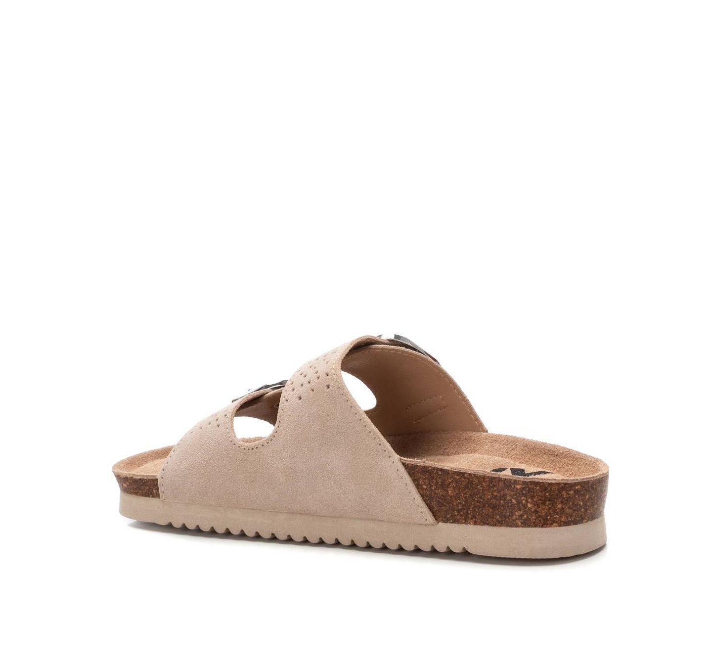 Женские сандалии XTI Suede Slip on, цвет: Бежевый — фото 4