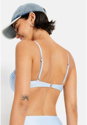 Women's Shimmer Underwire Bikini Swimsuit Top Bra Sizing