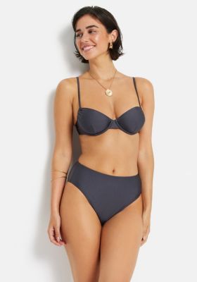 Women's Shimmer Underwire Bikini Swimsuit Top Bra Sizing