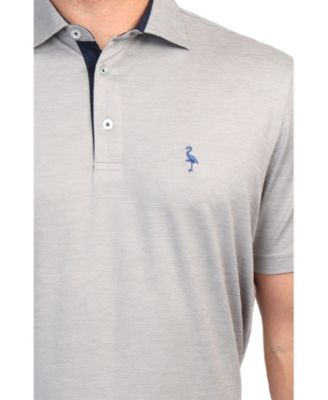 Men's Melange Mesh Performance Polo