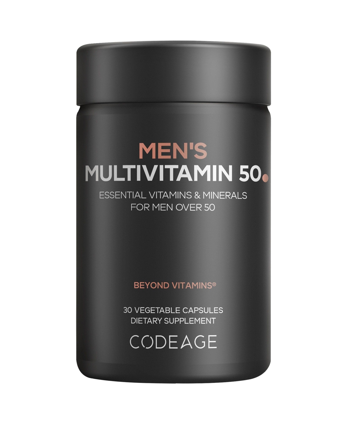 Men's Multivitamin 50 - Essential Vitamins & Minerals for Men Over 50 - Daily Multivitamins for Men Supplement - Vitamin A, C, D3, E, B6, B1,