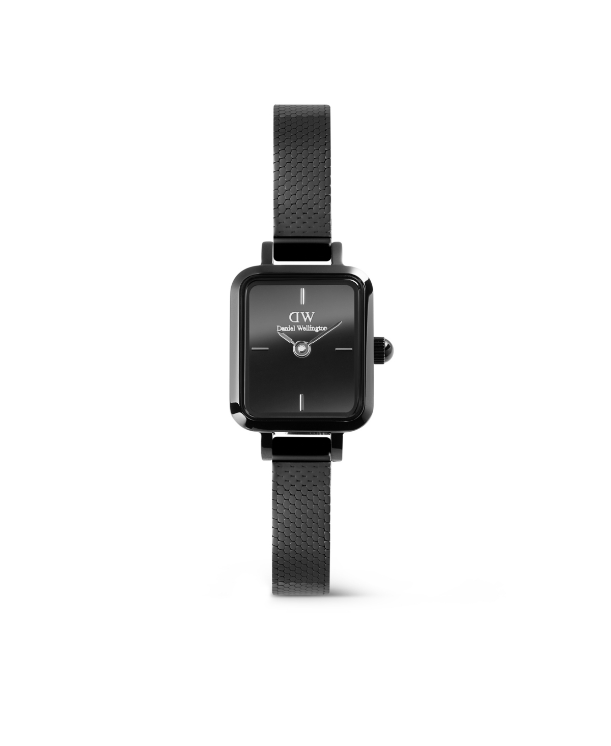 Women's Analog Black Stainless-Steel Watch, 16mm - Black