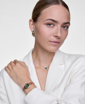 Women's Analog Rose Gold Tone Stainless-Steel Watch, 22mm