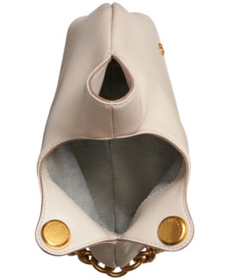 Lawrence Leather Wristlet with Chain Strap