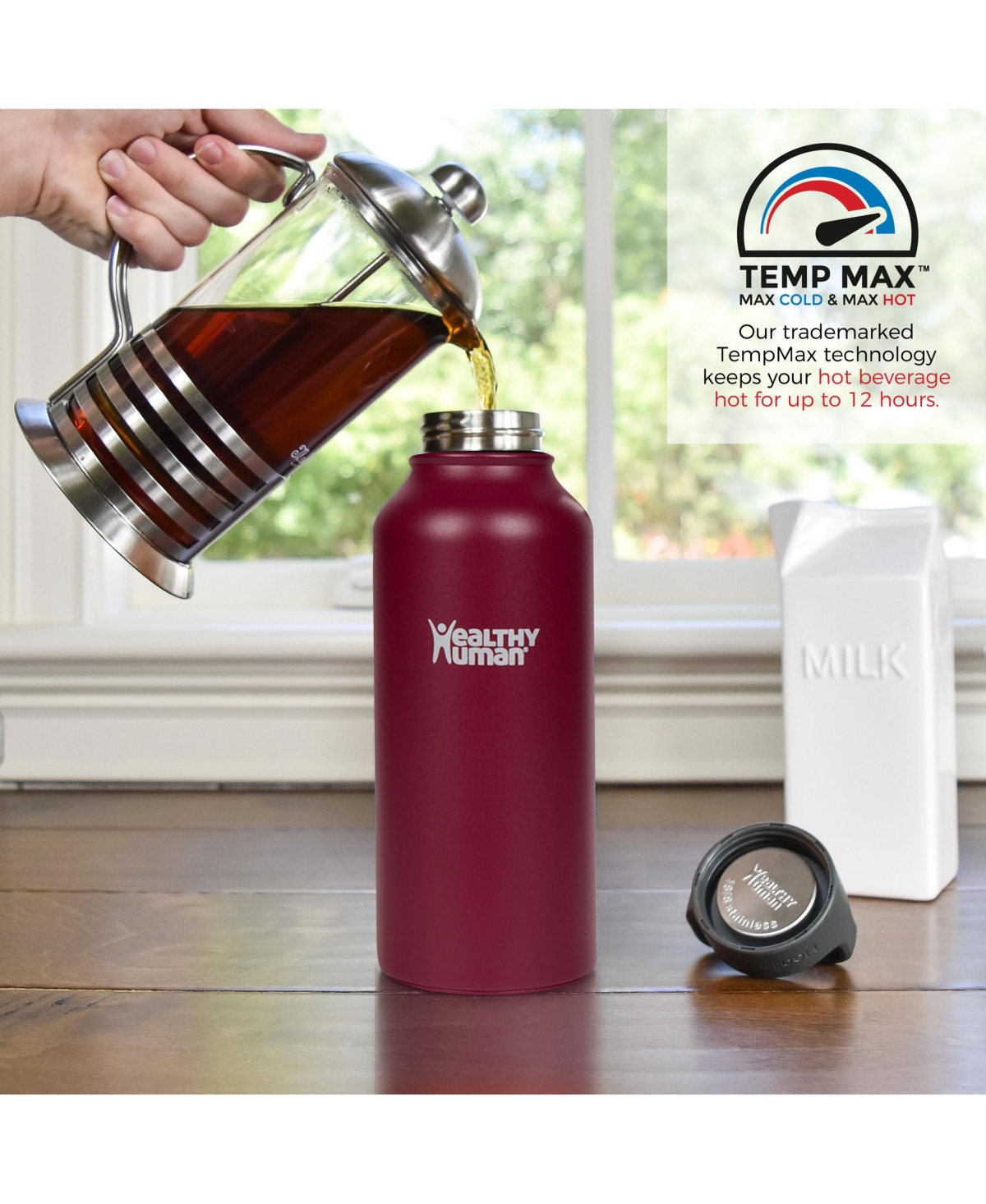 Stainless Steel Bottle: 32oz