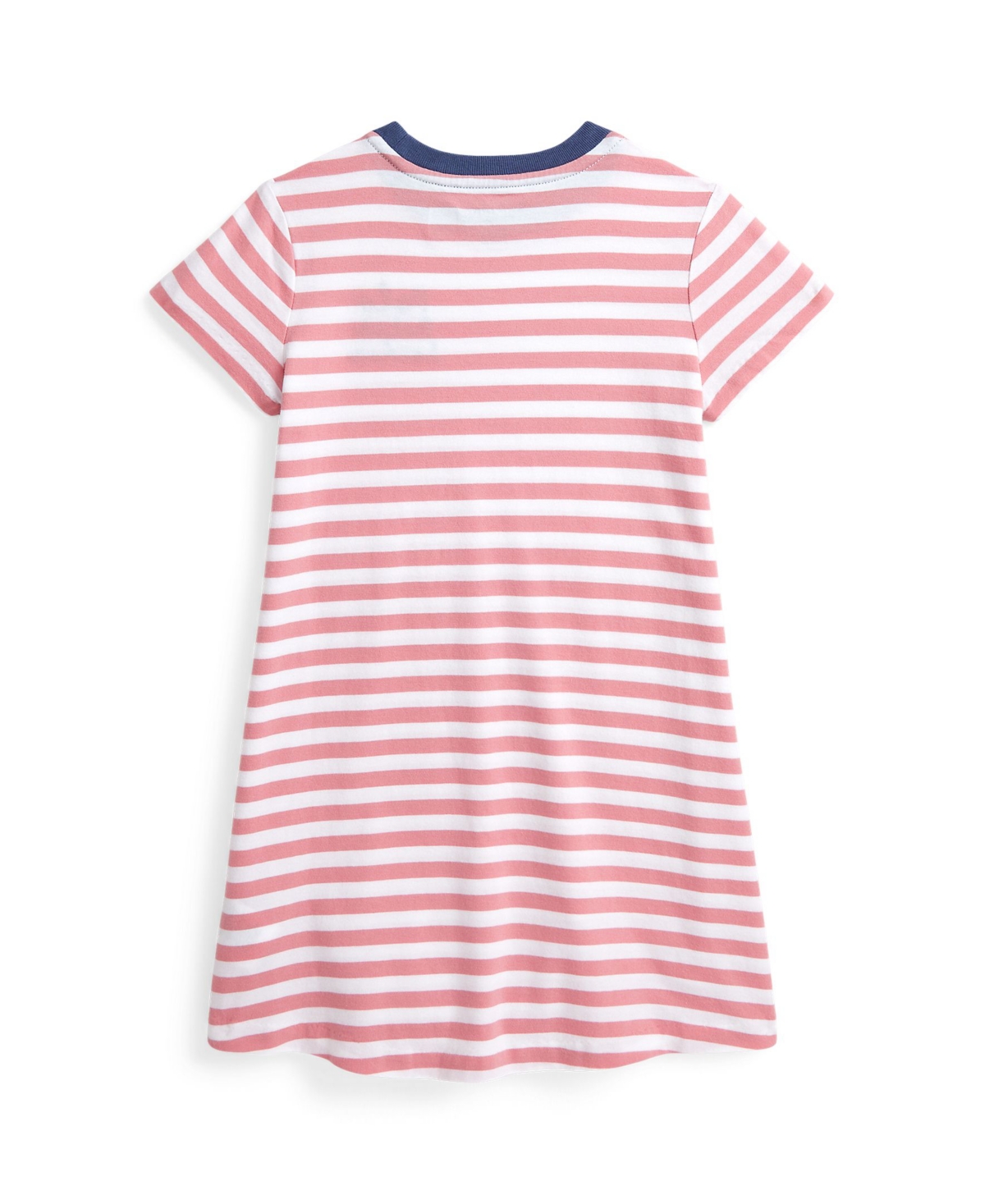 Polo Ralph Lauren Ralph Lauren Striped Logo Cotton Jersey Dress