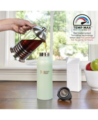 Stainless Steel Peppermint 21oz Bottle