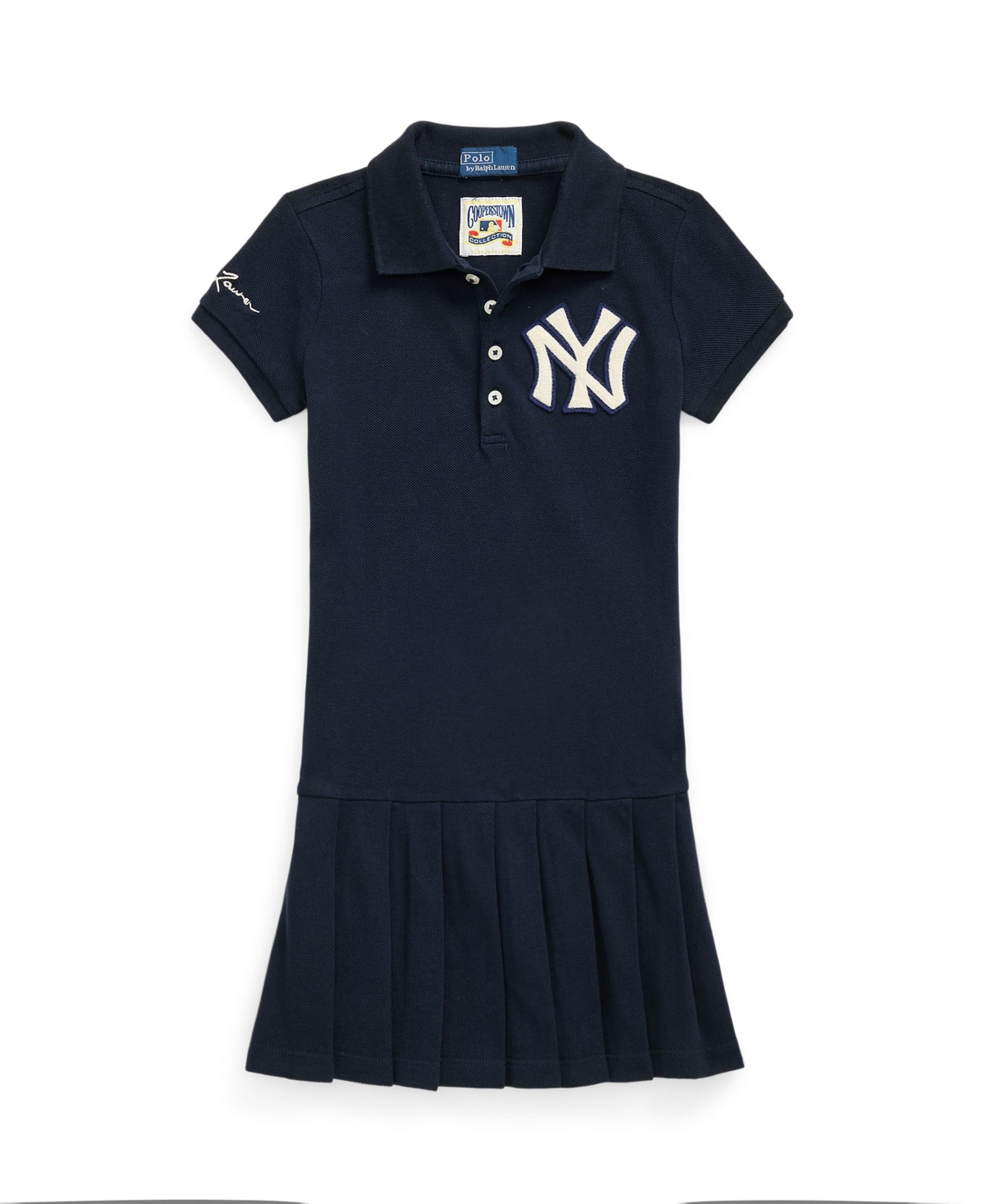 Polo Ralph Lauren Toddler And Little Girls Yankees Polo Dress