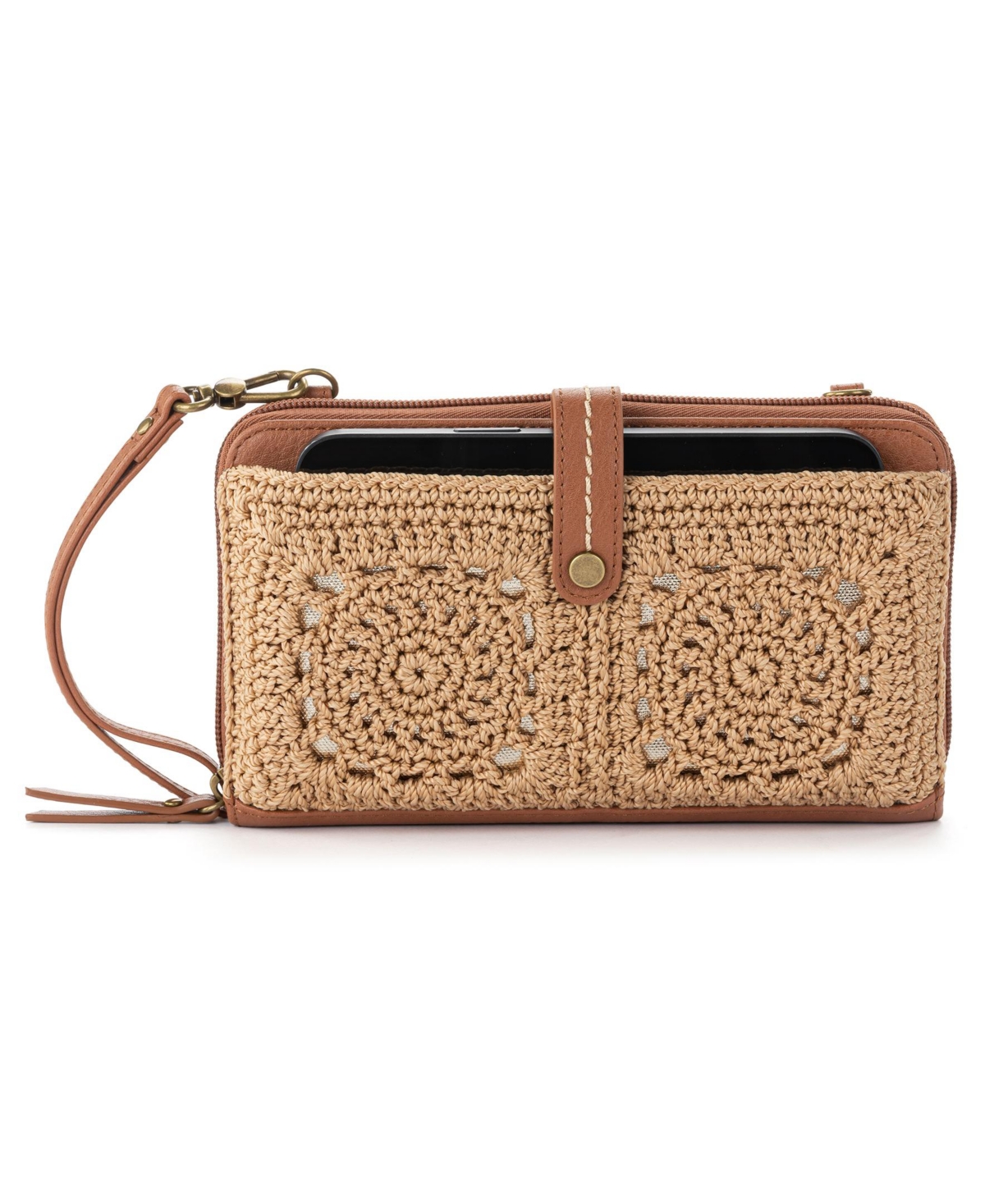 The Sak Iris Crochet Convertible Mini Crossbody Bag