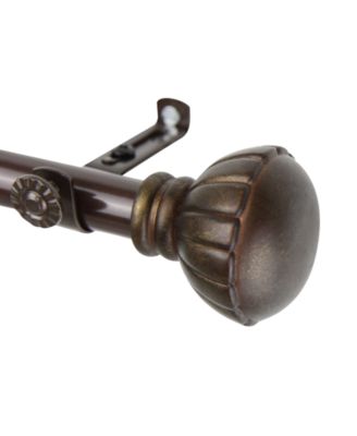 Rod Desyne - Magnolia Curtain Rod 0.8125" Diameter 120'' - 170''