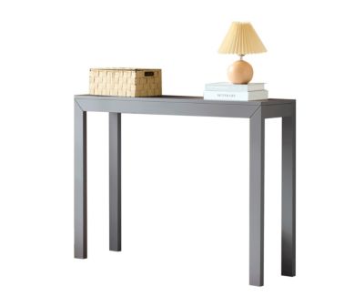 44" Russel Long Console Table - Minimalist and Slim Entryway Table for Decorative Displays, Sofa Table