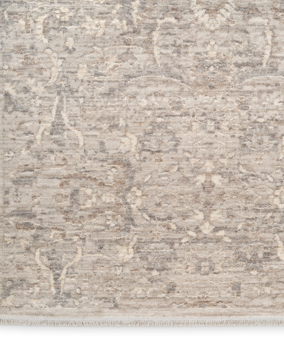 Nourison Home Shadows Shw06 7'10"x9'10" Area Rug In Neutral