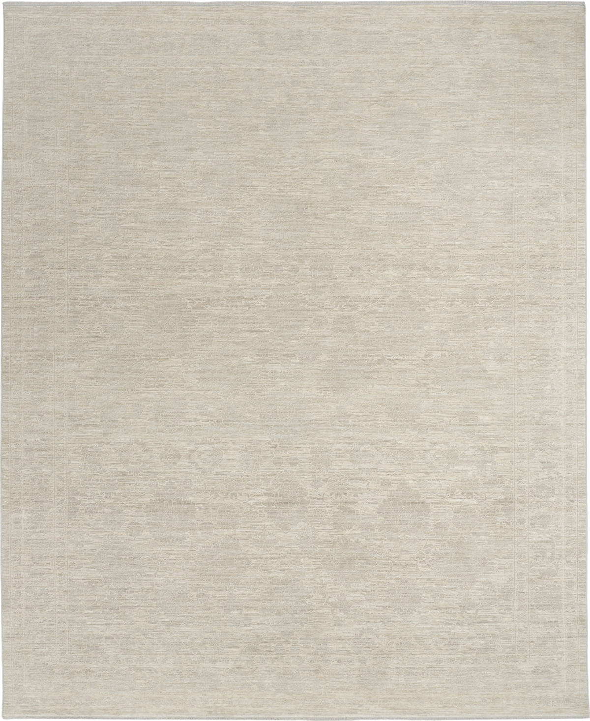 Nourison Home Shadows Shw03 10'x13' Area Rug In Neutral