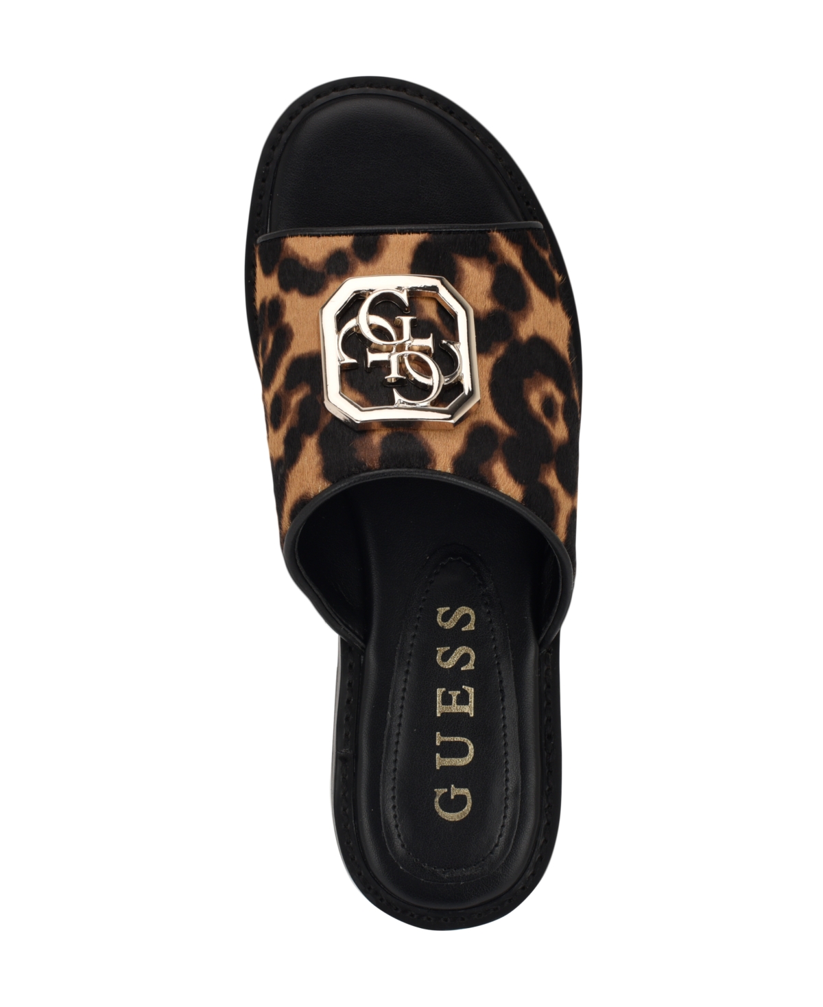 Guess Women's Graysie Quattro G Embellished Flat Sandal