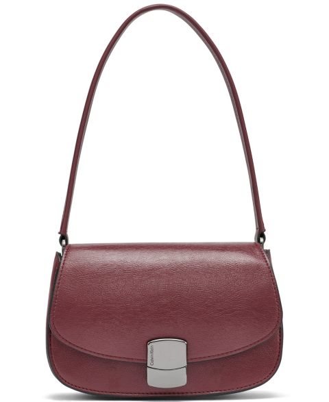 Женская сумка Calvin Klein Alina Mini Shoulder, цвет: Deep Rouge