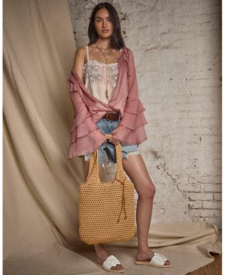 Women's Biricha Flower Flat Sandals