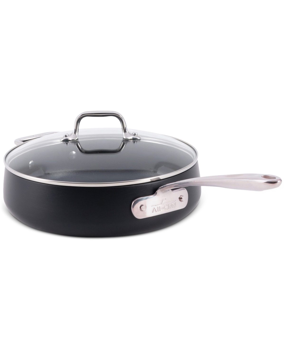 All-clad Ha1 Expert Cookware Nonstick 4 Qt. Saute Pan With Lid