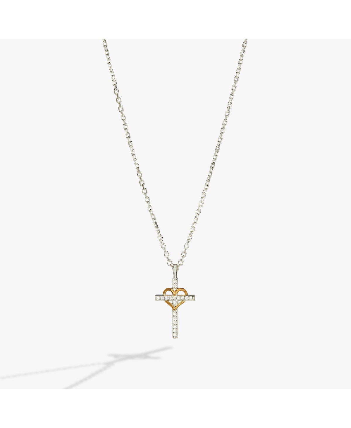 Cross And Heart Necklace