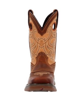Kids Lil  Rebel by Kids  Brown Tan Western Boot