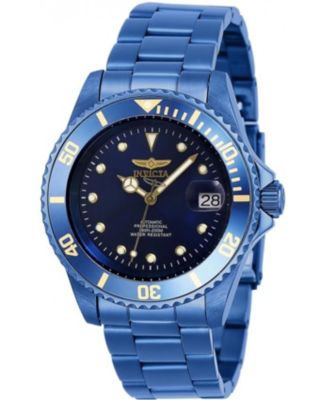 Men's 27750 Pro Diver Automatic 3 Hand Blue Dial Watch
