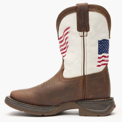Kids Lil' Rebel by Distressed Flag Western Boot