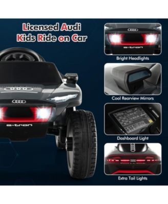 Licensed Audi Kids Ride On E-tron Racing Car