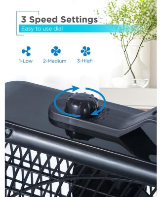 20” Box Fan with 3 Speed Settings