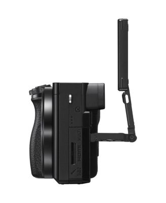 Alpha a6100 Mirrorless Camera with E PZ 16-50mm f/3.5-5.6 OSS II Lens, Black