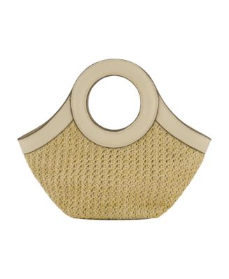 Flamingo Embroidery Mini Tote