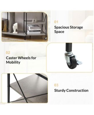 Patricio Flexible TV Stand with Power Outlets