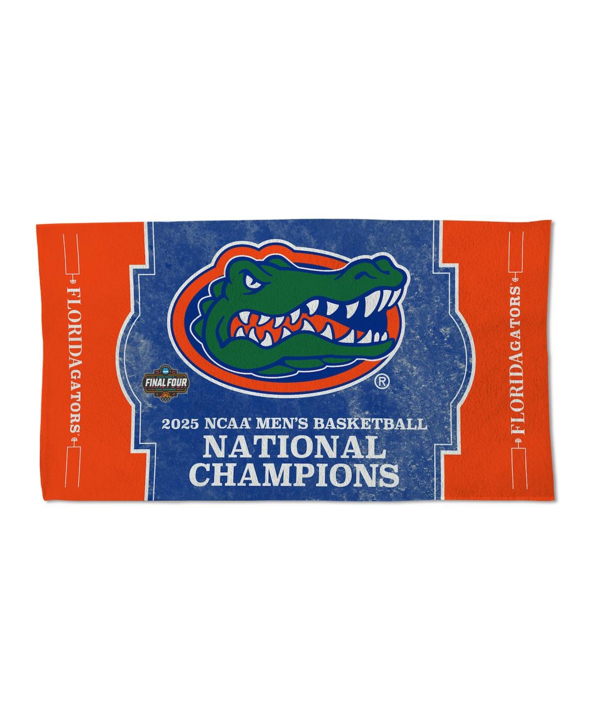 Florida Gators 2025 Ncaa Men's Basketball National Champions Locker Room 22" x 42" Double-Sided Celebration Towel