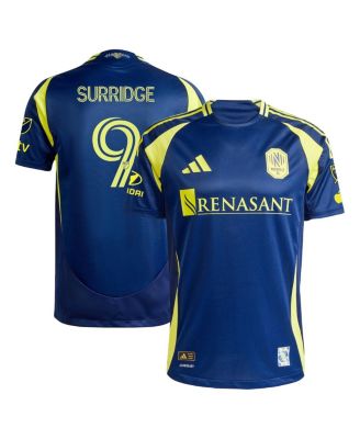 adidas - Men's Sam Surridge Navy Nashville SC 2025 The Heart Of Nashville Kit Authentic Player Jersey