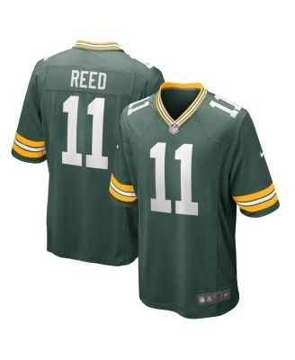 Nike - Men's Jayden Reed Green Green Bay Packers Game Jersey