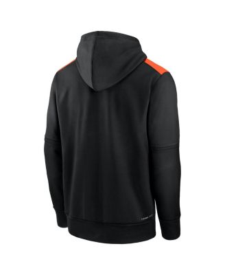 Men's Black San Francisco Giants 2025 City Connect Authentic Collection Performance Pullover Hoodie