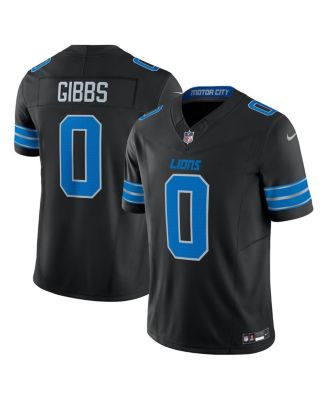 Nike - Men's Jahmyr Gibbs Black Detroit Lions 2nd Alternate Vapor F.U.S.E. Limited Jersey