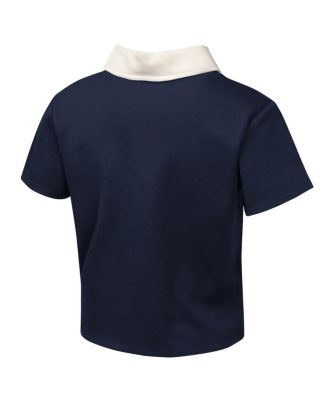 Girls Big Boys and Girls Navy Los Angeles Dodgers Base Trainer Johnny Polo and Skort Set