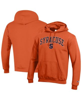 Champion - Men's Orange Syracuse Orange Arch Over Logo Pullover Hoodie