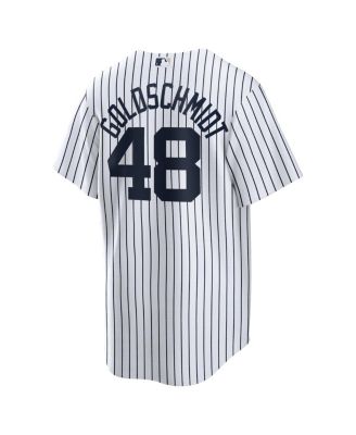 Men's Paul Goldschmidt White New York Yankees Home Replica Jersey
