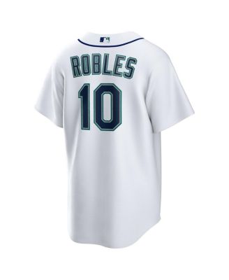 Men's Victor Robles White Seattle Mariners Home Replica Jersey
