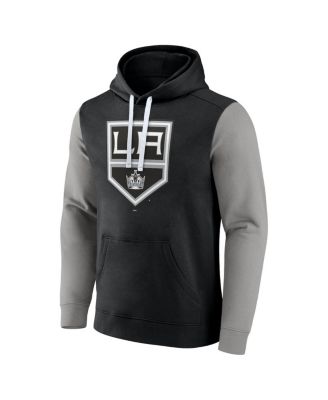 Men's Black Los Angeles Kings Team Pullover Hoodie