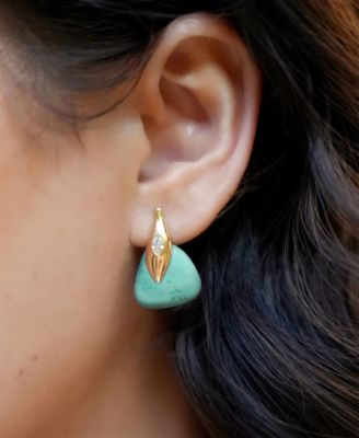 Turquoise Solstice Drop Earrings