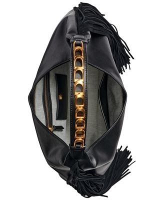 Bellmore Mini Fringe Shoulder with Bezel Strap