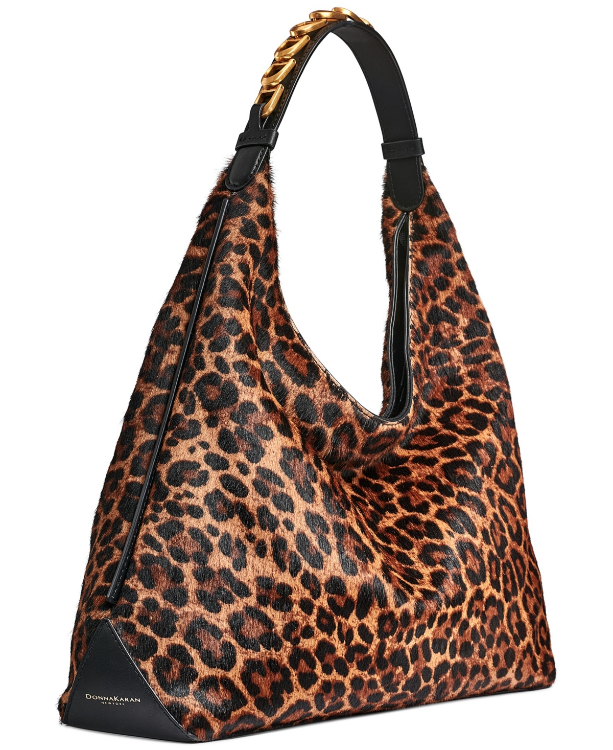 Donna Karan Belmore Leopard Shoulder Bag