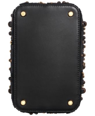 Lawrence Beaded Laser-cut Bucket Bag