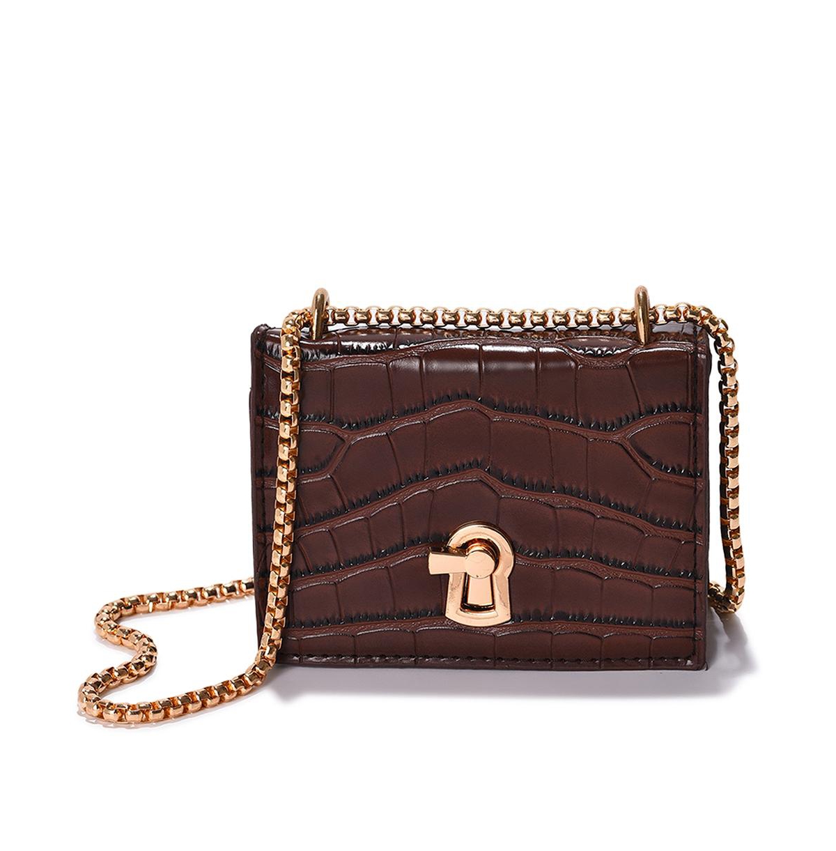 Women's Brown Beauty Cross Body Bag - Brown