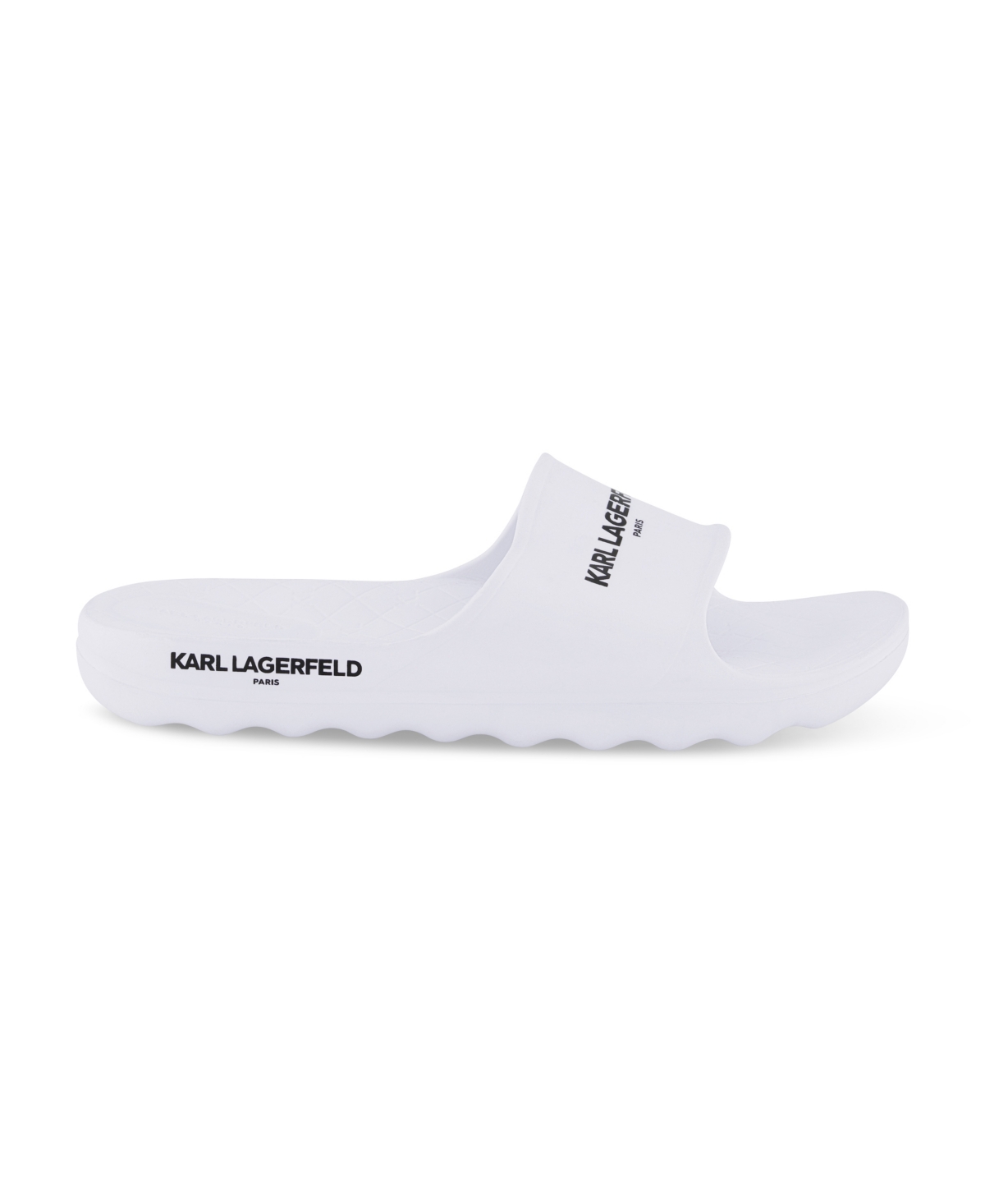Karl Lagerfeld Men's Karl Logo Print Slides